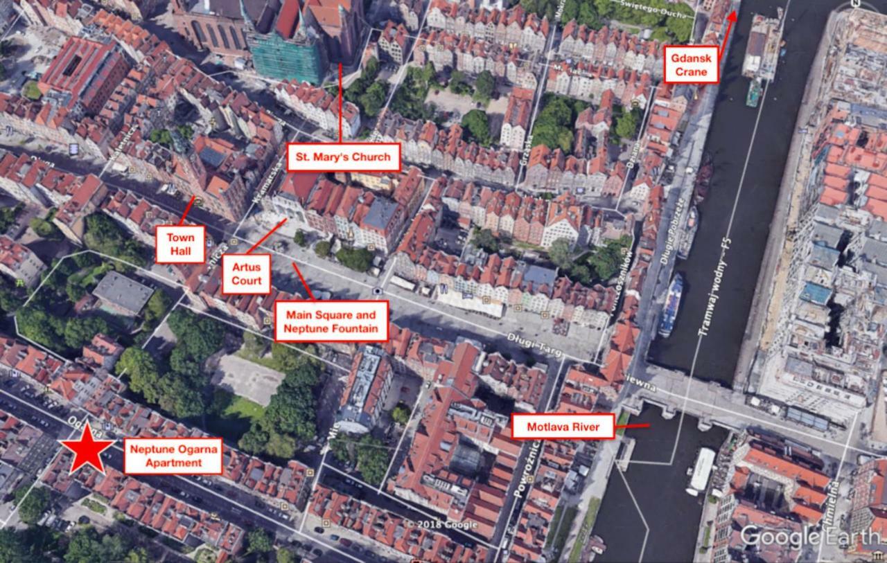 Old Town Super Apartment Ogarna Gdansk Exterior photo